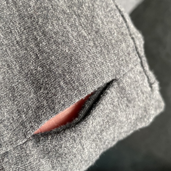 Danskin Wrap/Cardi Dark Grey Size Large - Picture 4 of 11